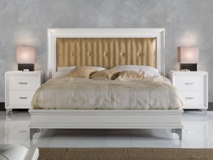Marostica кровать 180х200 3009 white/gold